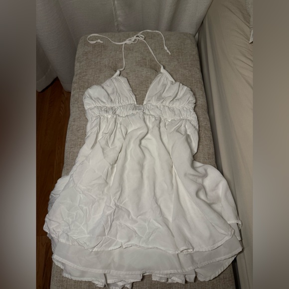 Sky To Moon Tops - Sky To The Moon White Halter Top